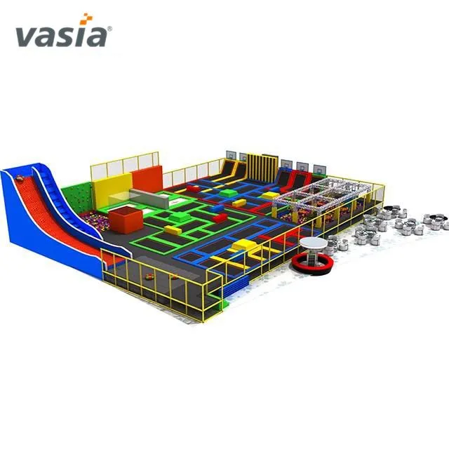Customized Colorful Large Trampoline Park
