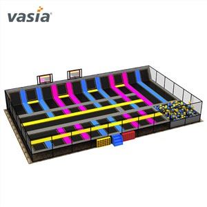 Equipamento para parque infantil de trampolim interno
